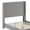 Flash Furniture Gray Full Platform Bed with Tufted Headboard YK-1077-GY-F-GG - alternate 7